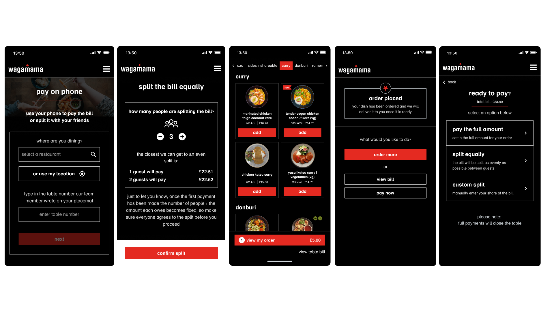 Pay at Table via QR